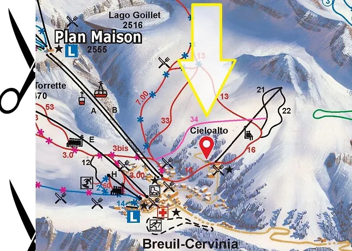 Genepy Cervinia Vda Vacanze In Vetta Cir 0252 Апартаменти *